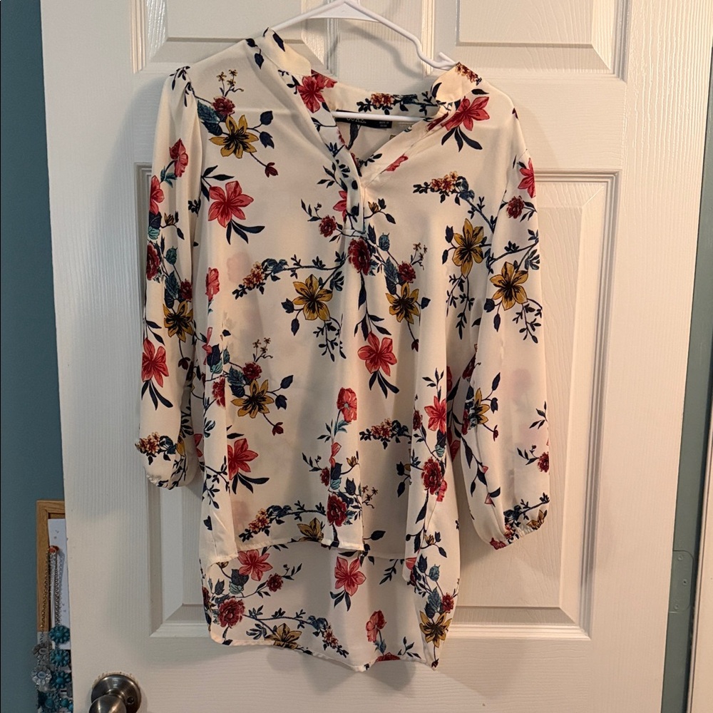 Floral Print Women's Top